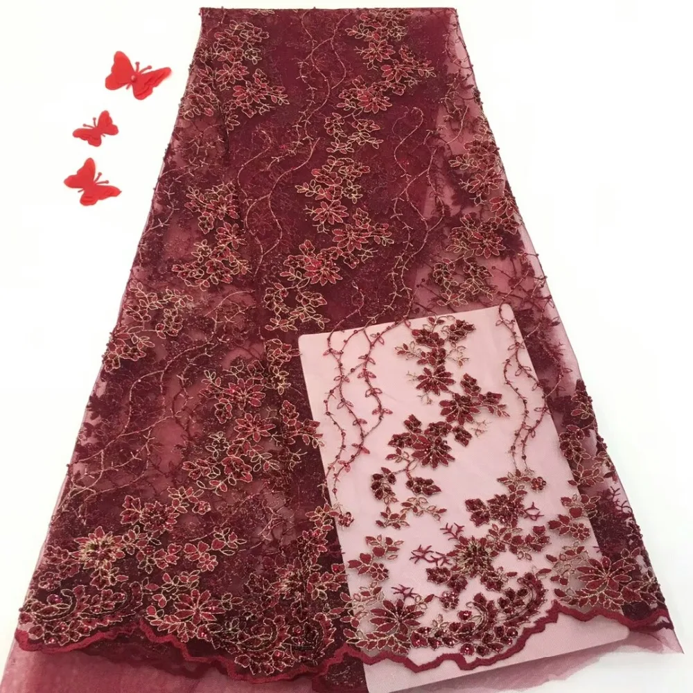 Madison ручная работа тюль сетка кружева высокого качества нигерийское гипюровое