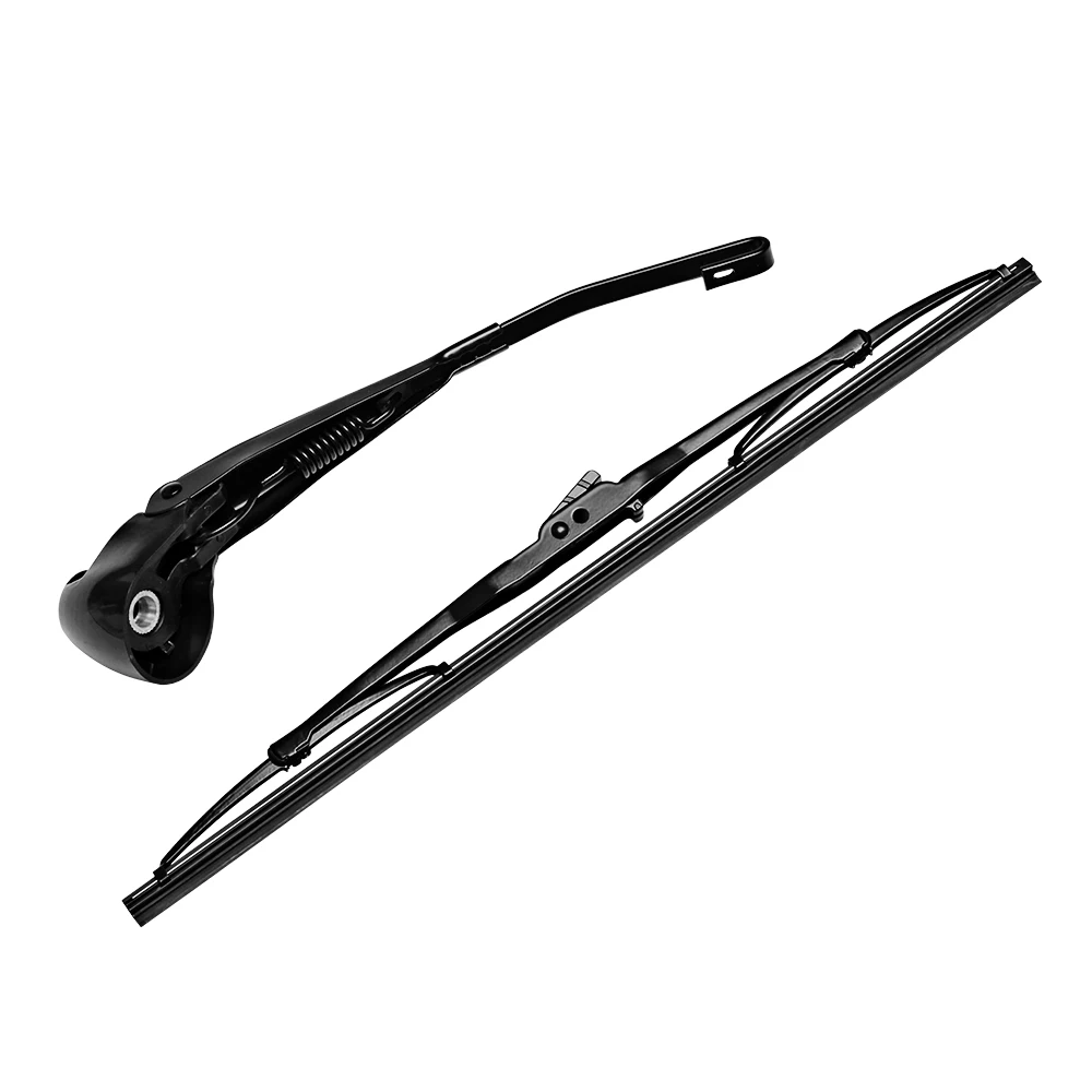 2pcs Rear Window Rain Windshield Wiper Arm + Blade Kit Set For