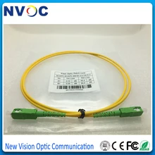 50 шт./пакет, SC-SC версии A, Симплексное соединение 3,0 мм одиночный режим G652D, 1 м, ПВХ оболочка, волоконно-оптический патч-корд, SC/APC-SC/APC FTTH волоконно-оптический соединительный кабель