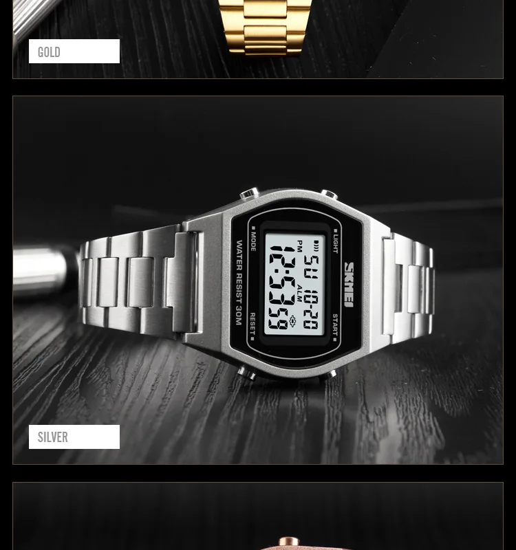 Новые модные женские часы для спорта на открытом воздухе Роскошные Цифровые часы с ремешком из сплава деловые наручные часы женские часы Relogio Feminino