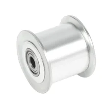 MXL20T Courroie De Distribution Poulie aluminium lisse Poulie de renvoi 4 mm alésage 6 mm pour ceinture