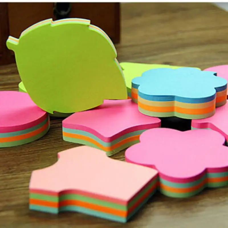 

Cute Colorful Sticky Note, Memo Pad Clothes Star Leaf Heart Image for School Stationery supply