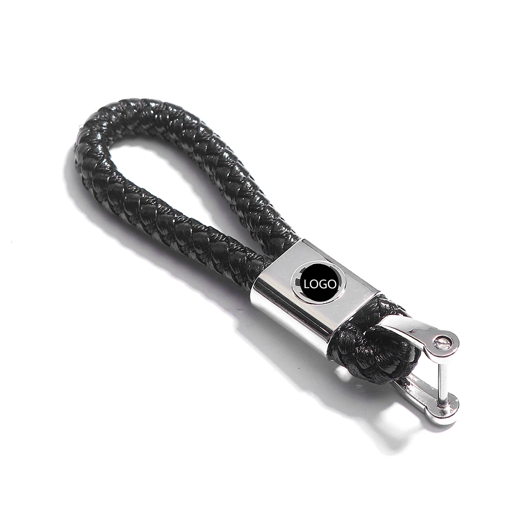 

Black key chain rings key chain leather For Porsche Cayenne macan Parameka 911 Keychain decorative car key chain