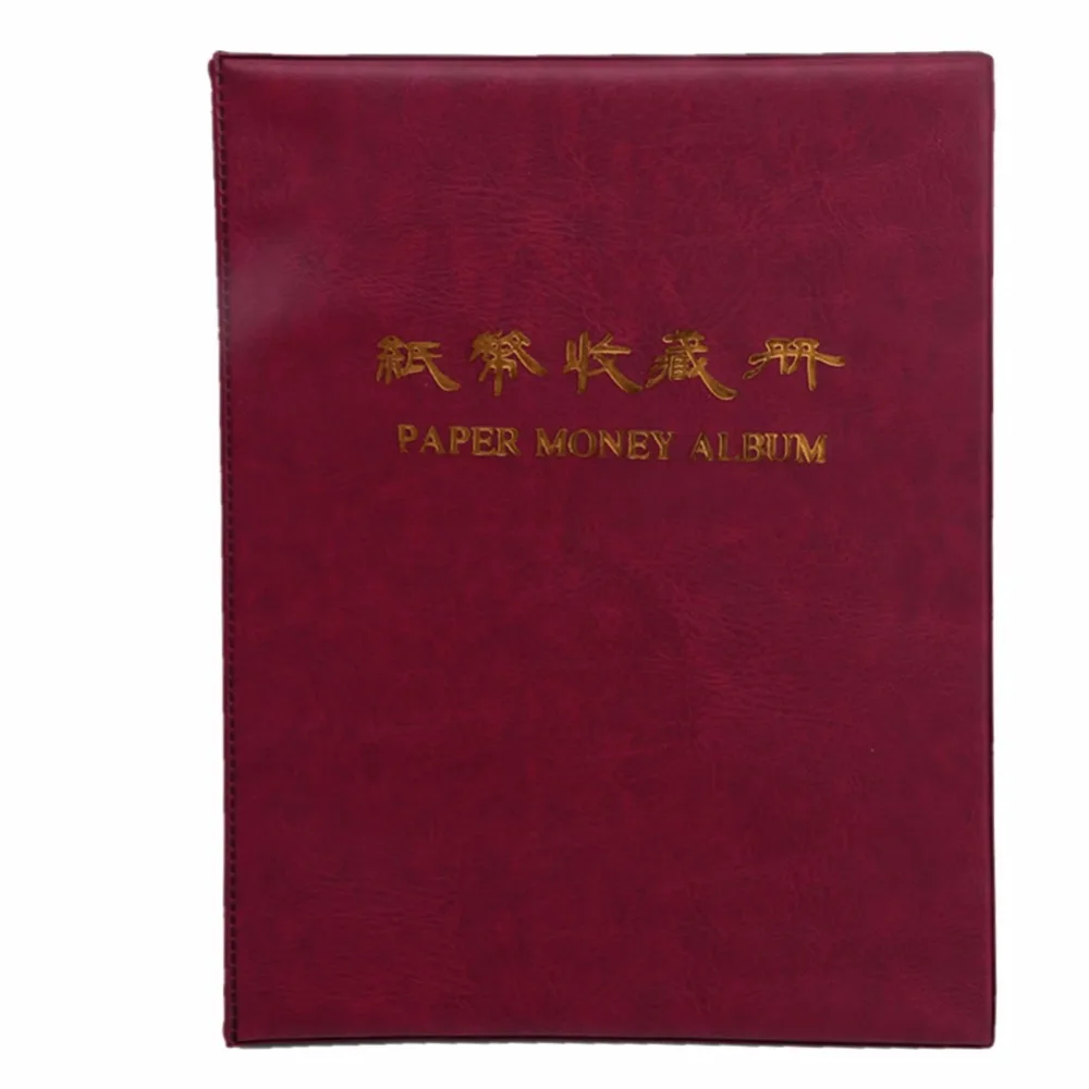 

60 Paper Money Note Holders Collection Collecting Storage Pockets Album Book New