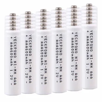 

Lowest price 34 piece AAA battery 1.2v batteries rechargeable 600mAh nimh battery for power tools akkumulator