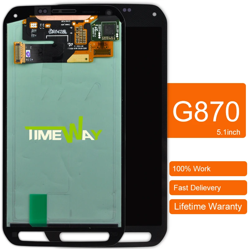 Dhl 5pcs Original 100% For G870 G870a Lcd Display + Digitizer Touch Screen Glass Assembly