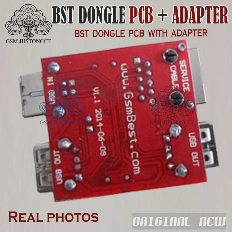 BST dongle PCB + ADAPTER - gsmjustoncct - B1