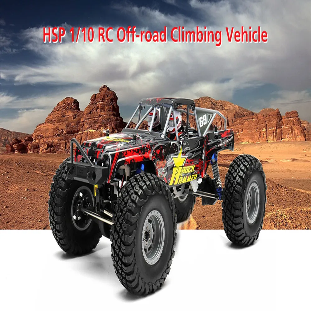 HSP 1/10 RC внедорожный автомобиль для скалолазания RTR 2 канала 2000mAh металлическая