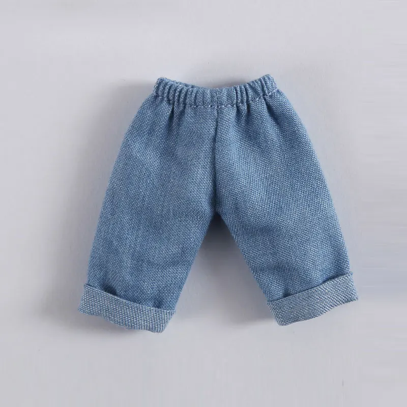 Ob11 кукольные джинсы для obitsu 11 Аксессуары для малышей одежда джинсовые шорты Широкие штаны Одежда для куклы подарок на день рождения