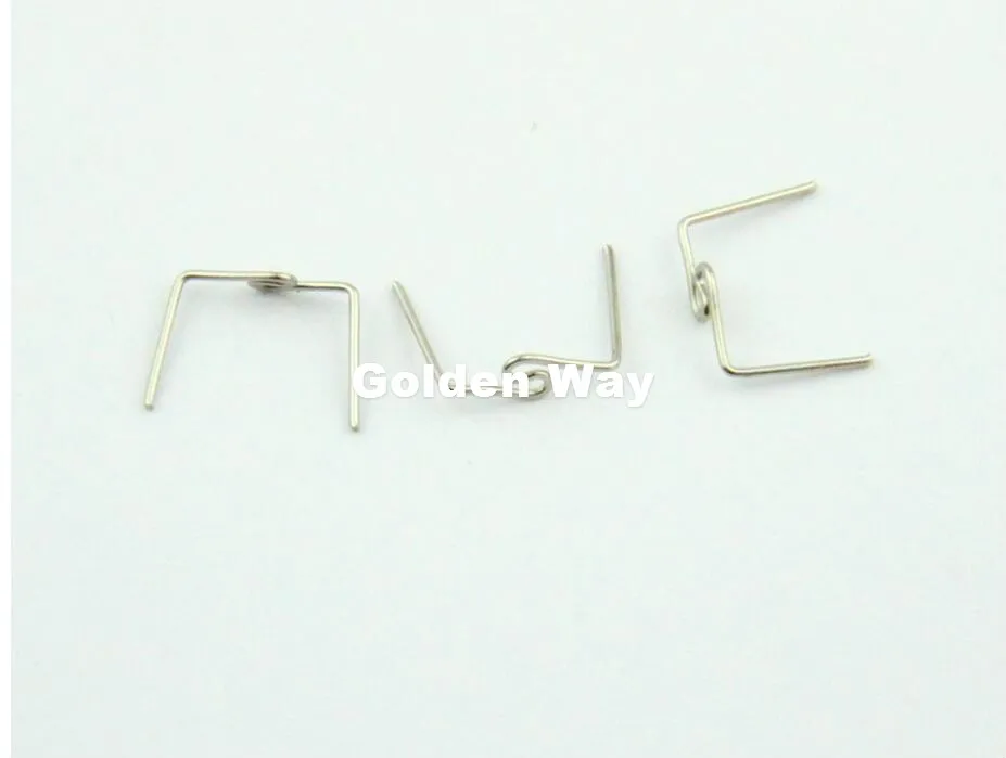 

10000pcs/Lot 33mm Twist Buckle Tie Clips Bead Curtain Accessories Chandelier lighting Lamp Connectors Metal Bow tie Buckles