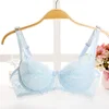 Soutien-gorge d'été en dentelle pour femmes, grande et fine coupe, Lingerie Sexy à armatures, en coton doux, t-shirt grande taille, 32 34 36 38 40 BC ► Photo 3/6