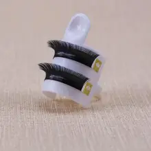 200 шт одноразовые ресницы клей палитра в футляре+ держатель ресницы кольцо для наращивания ресниц+ 1 шт U держатель ресницы клей padsmakeup инструмент