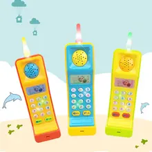 Прекрасный Детский чехол для телефона Muse звуковые игрушки Мультяшные кнопки телефон Развивающие игрушки