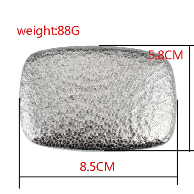 Contracted alloy buckle 4.0cm Belt accessories DIY 2