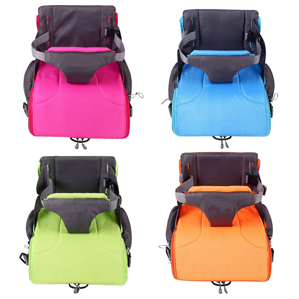 

2 IN 1 Portable baby Booster Seats Diaper Bag for Mom Baby Chair Feeding Mama Nappy Bag Foldable Diaper Backpack