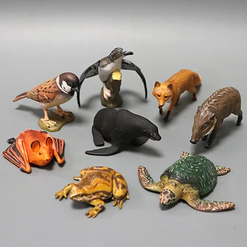 

pvc figure assemble animal model toy 8pcs/set