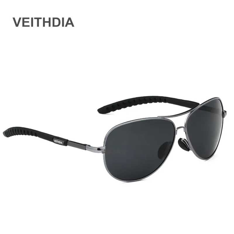 

VEITHDIA Fashion Men Sunglasses Polarized UV400 Protection Driving Sun Glasses black shades oculos eyewear 3088