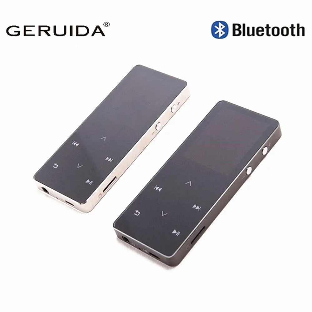 GERUIDA MP4 Player Bluetooth Radio HIFI MP4 8GB Touch Screen Multi-language Scratch-proof Sport MP4 Video Player With Armband GERUIDA MP4 Player Bluetooth Radio HIFI MP4 8GB Touch Screen Multi-language Scratch-proof Sport MP4 Video Player With Armband