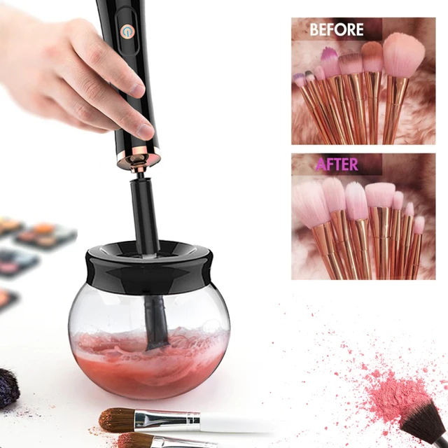 Electric Makeup Brush Cleaner & Dryer Set Make Up Brushes Washing Tool