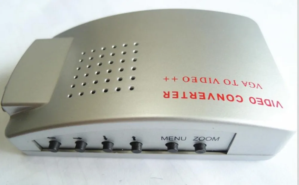 Адаптер преобразователь с VGA на TV AV RCA S Video для ПК ноутбука выход вход ТВ