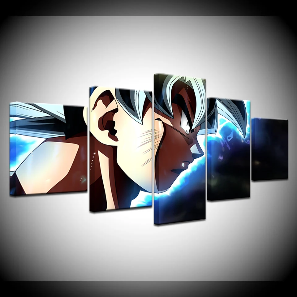Canvas Painting Dragon Ball Super HD Wallpapers 5 Pieces Wall Art Painting Modular Wallpapers Poster Print for Home Decor Canvas Painting Dragon Ball Super HD Wallpapers 5 Pieces Wall Art Painting Modular Wallpapers Poster Print for Home Decor