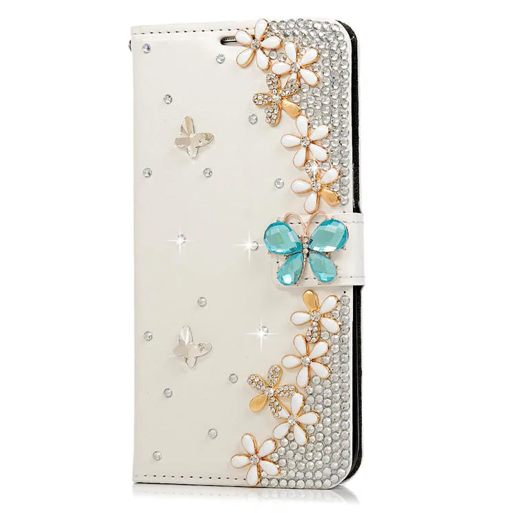 

Flip Leather Phone Cover Case For Samsung Galaxy A10 A10E A20E A2 Core A7 A8 A9 A70 A50 2018 Diamond Stand Case with Card Slot