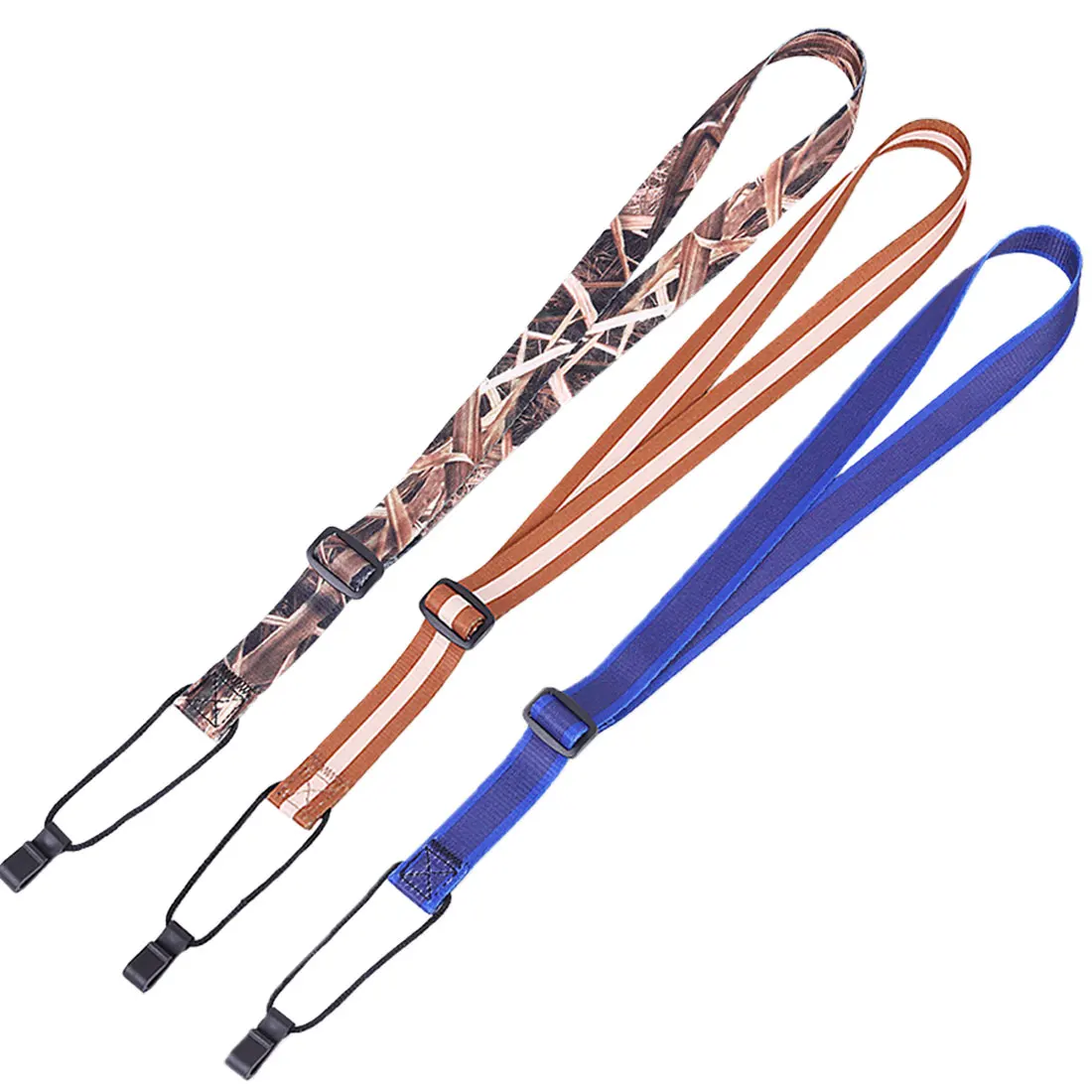 1 unid Pro ajustable 105 cm longitud Nylon Ukulele Correa Sling con gancho Guitarra correa para piezas de Guitarra Ukulele accesorios
