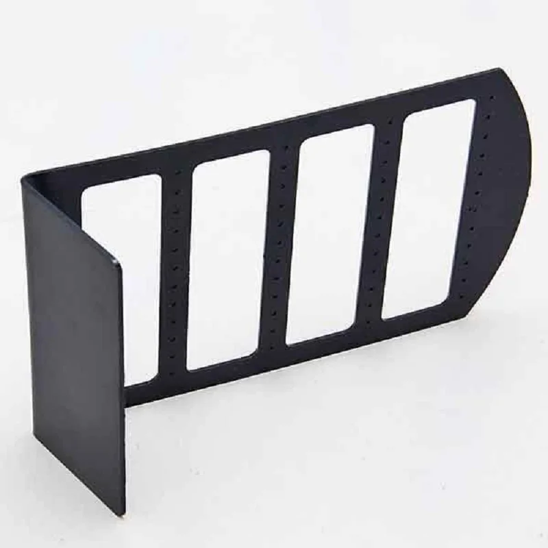 48 Holes Jewelry Organizer Stand Black Plastic Earring Holder Pesentoir Fashion Earrings Display Rack Etagere