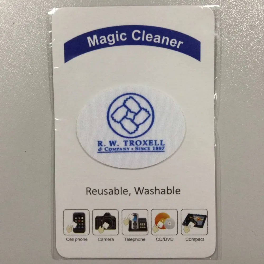 Buy 250pcs customized design microfiber sticky screen