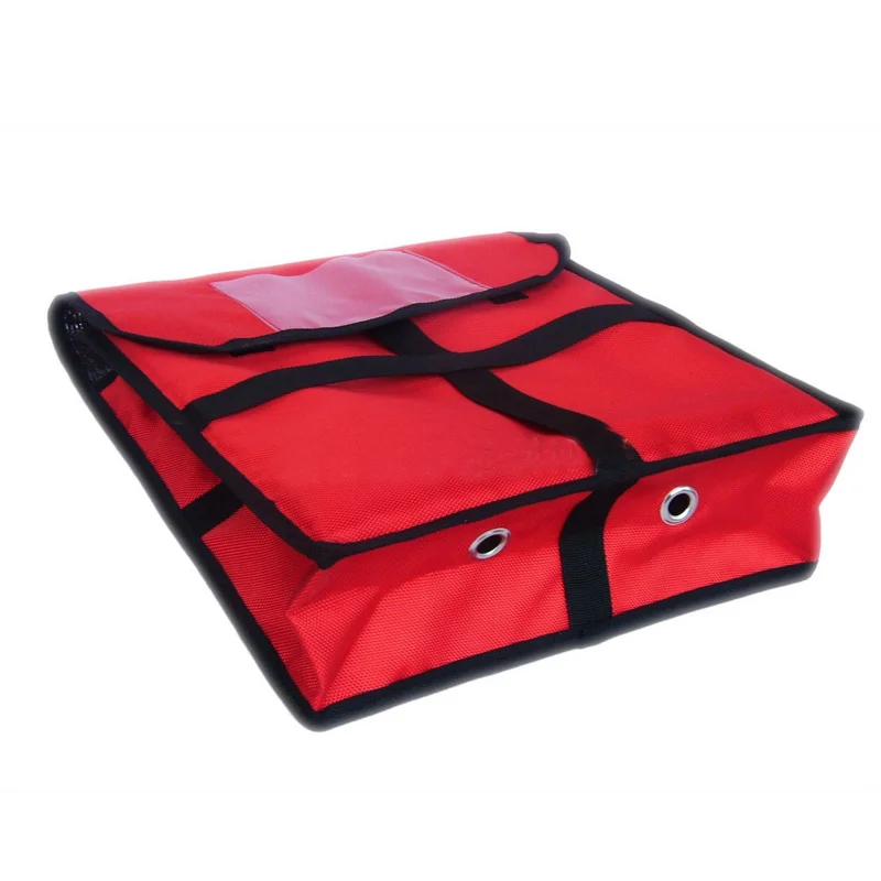 

11' red borsa termica pizza Food Delivery Bags Thermos Foil insulation bag portable pizza incubator outside bag baked wheat cake