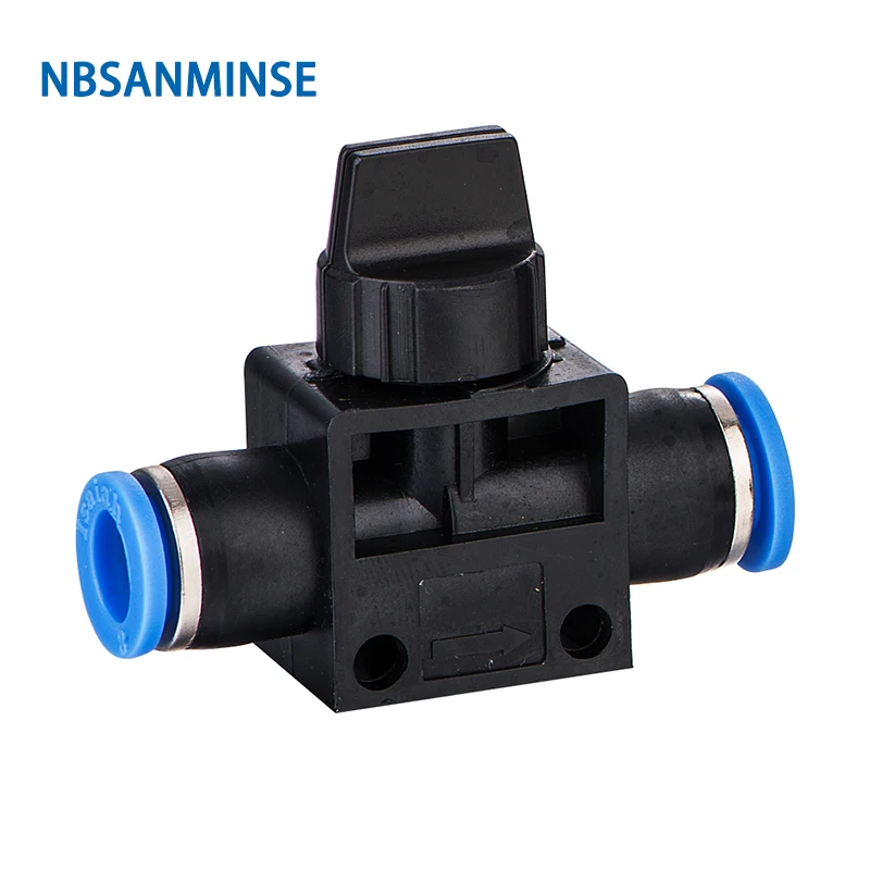 

Free Shipping 10Pcs / Lot HVFF Pneumatic Flow Control Valve Hand Hose To Hose Connector Air Push In 2Way / 3 Way Fittings Sanmin