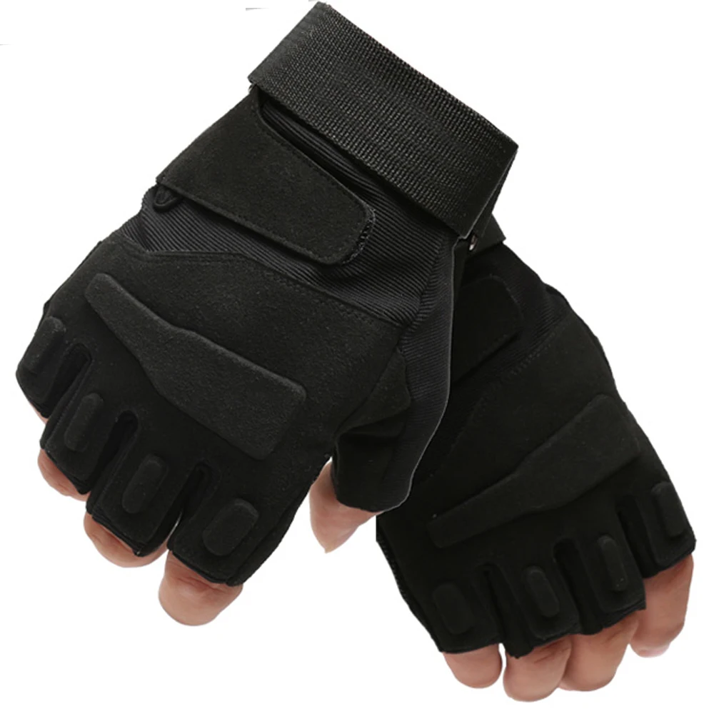 US Army Tactical Gloves Outdoor Sports Half finger Combat Glove