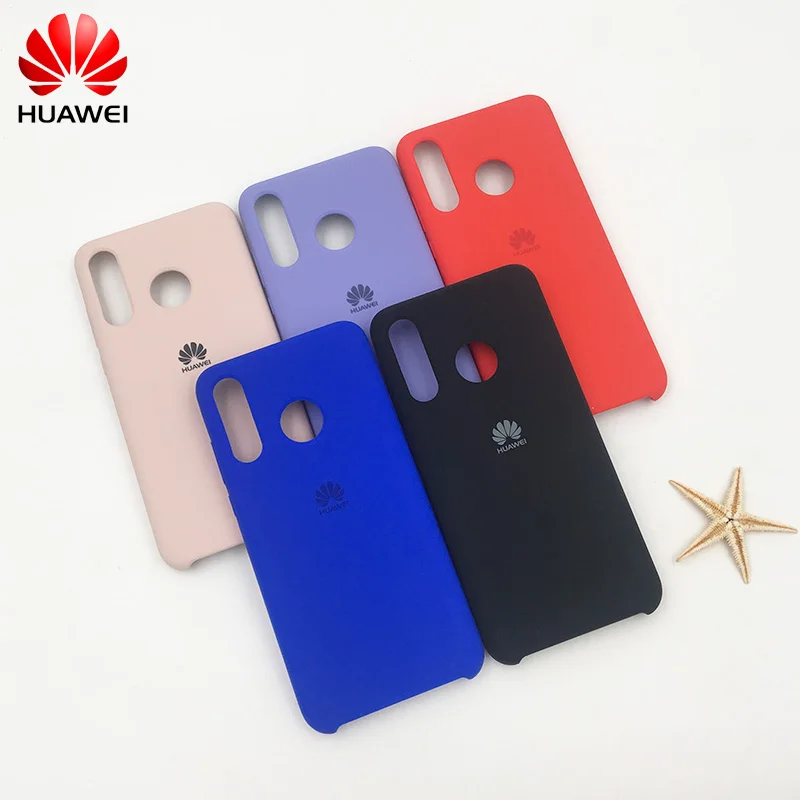 

New Original Huawei P30 lite Soft Silky Smooth Touch Protect Back Cover For huawei p30 lite Smartphone 6.15 Inch with logo