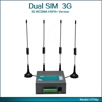 

Unlock 21Mbps Wireless Mobile Hotspot 3G WIFI Router Support Dual 3G WCDMA HSPA+ WiFi For Industrial Application ( Model: H750p)
