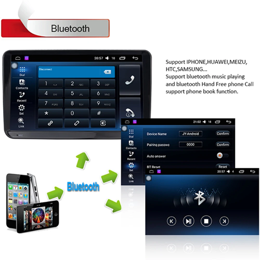 Perfect 9" Car GPS Navigation Car Radio Audio Android 8.1 For VW Skoda Seat Scirocco T6 Transporter EOS Bora Amark Passat B6 B7 CC Golf 3