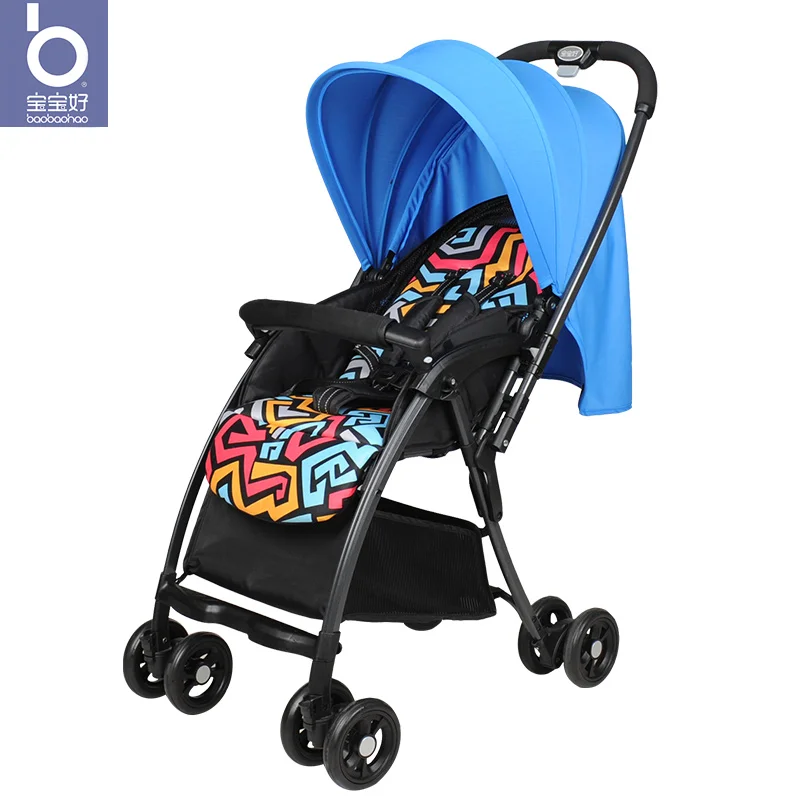 

Baby stroller can sit reclining light folding summer breathable 5.3kg baby stroller multi-function baby car stroller
