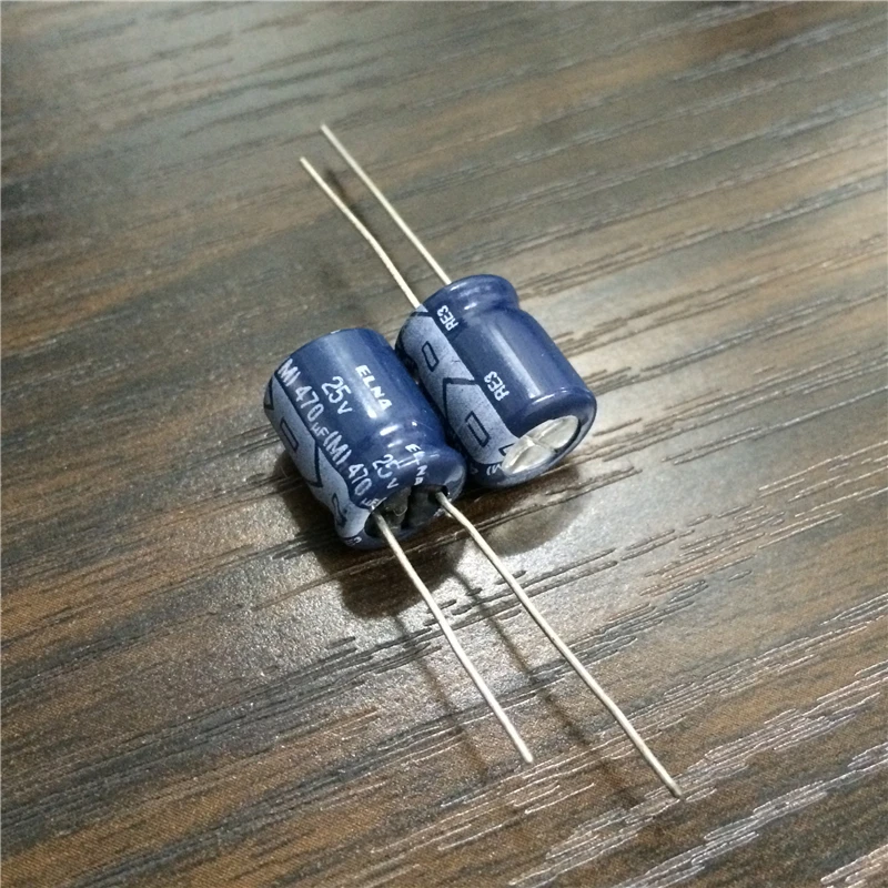 

10pcs 470uF 25V ELNA RE3 Series 10x12.5mm 25V470uF Audio Capacitor