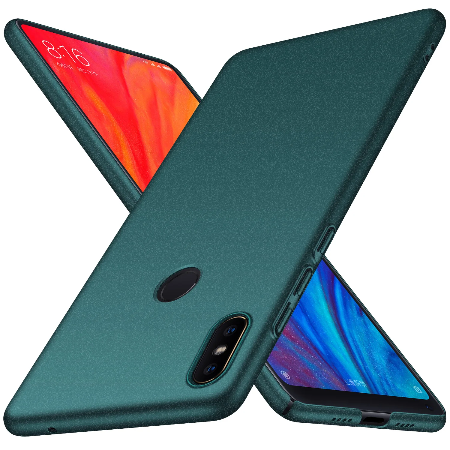 Чехол для Xiaomi Mix 2 s/Mix 2/Max 3 ультратонкий минималистичный тонкий защитный чехол