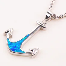 Ópalo de Fuego azul 925 Joyería de Plata Esterlina Colgante P104