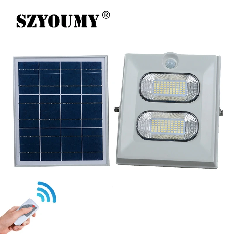 SZYOUMY 50 Вт 100 150 Солнечный светодиодный прожектор SMD 5730 Светодиодные наружные