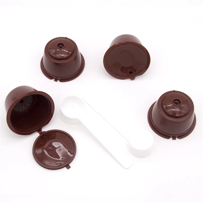 

10pcs Dolce Gusto Coffee Capsule Plastic Capsule Refillable Reusable Compatible with Dolce Gusto refill Bar kitchen tool