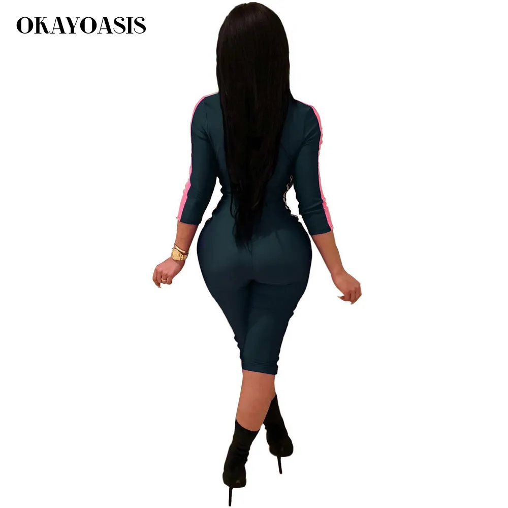 Комбинезон OKAYOASIS женский с принтом в клетку пикантный мотоциклетный ромпер