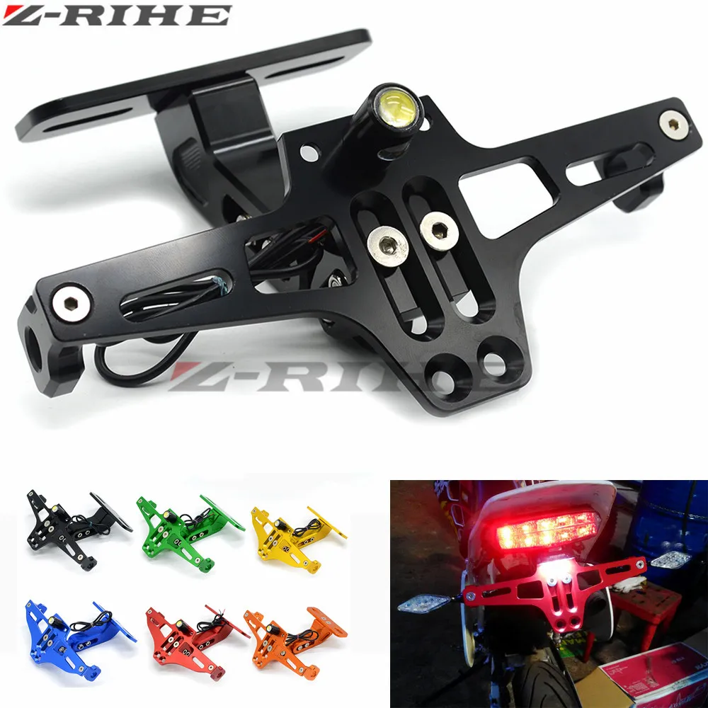 CNC Motorcycle License Plate Bracket Holder FOR ktm duke RC 125 200 390