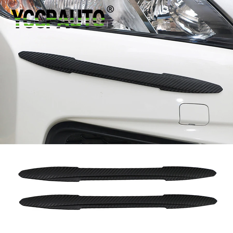 YCCPAUTO Car Corner Bumper Strip Protector Guard Crash Bar Trim