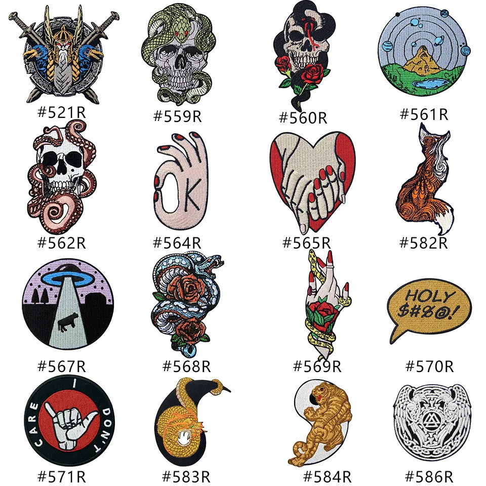 

Embird patch Embroidered sew on fabric patches Ancient Totem ceo-friendly handmade 3D iron patches for clothing kids patch