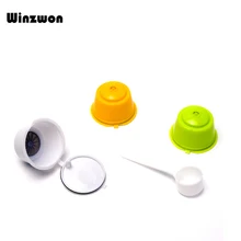 3 шт./компл. многоразовые многоразового кофейных капсул капсулы кофе фильтры с овальным щетка для Nescafe кофе машина