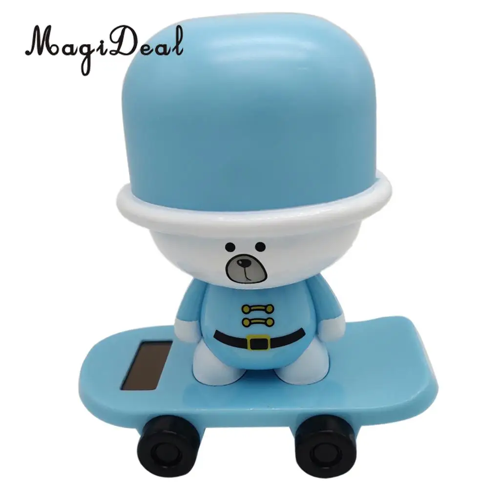 Solar Power Dancing Animal Model Swing Figure Statue Figurine Kid Science Toy Xmas Gift Home & Car Desk Decor
