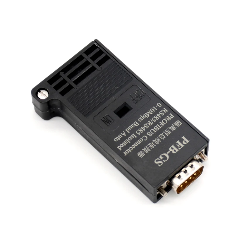 Изолированный разъем для шины PROFIBUS с защитой от молнии установленный на 180