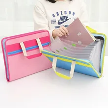 A4 ткань Оксфорд Портативная Ручная Сумка для документов сумка для купюр Папка Держатель для карт Органайзер застежка случайный