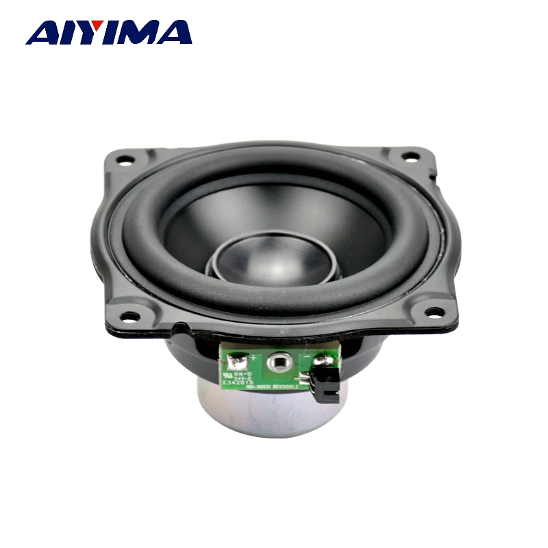 AIYIMA 3 Cal głośnik Audio pełny zakres 4 Ohm 15W wysokiej wytrzymałości  neodymowy magnetyczny bas światła aluminium umywalka dla AURA 1PC|speaker  4ohm|audio speakerrange speaker - AliExpress